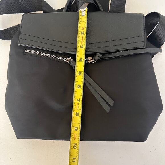 NWT Botkier New York Trigger Mini Black Nylon Backpack Black - Picture 7 of 8